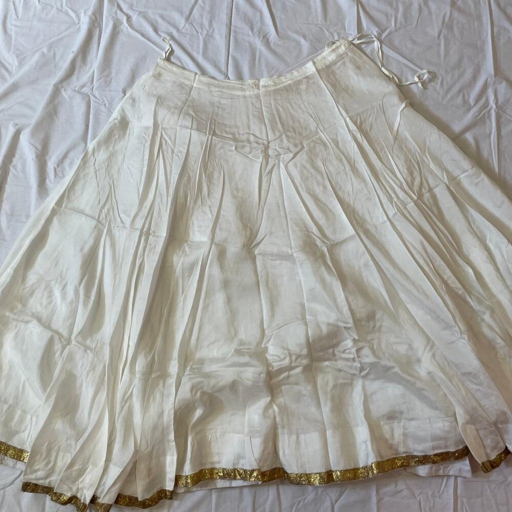 White Lehenga Skirt - image 1